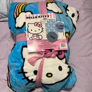 Hello Kitty Plush Twin XL Blanket